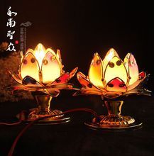 「佛前点灯」供灯必看 照明器具的革命，从酥油到智能莲花灯的更新换代